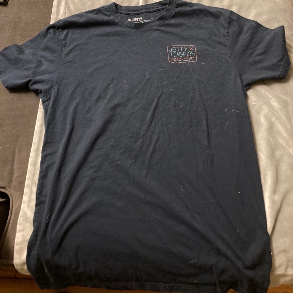 TOADFISH BIG CRAB T SHIRT MENS SIZE LARGE